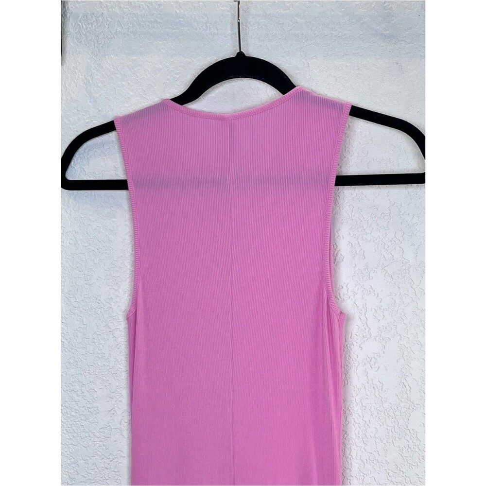 SKIMS Soft Lounge Sleeveless Long Dress in Cotton Candy size Medium - Picture 5 of 12